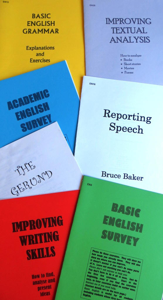 Bruce Baker ENGLISH TEACHING MATERIALS